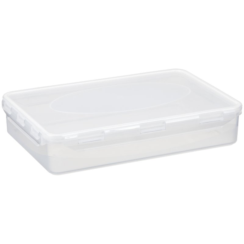 Plast Team boîte hermétique Airtight, étanche à l'air, blanc, 2,3 litre